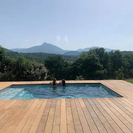Accords Pyrenees - Vue Pyrenees - Piscine Et - Classe 4 Etoiles Casa de Férias