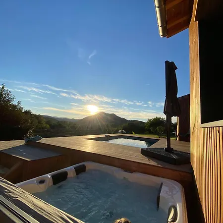 Feriehus Accords Pyrenees - Vue Pyrenees - Piscine Et - Classe 4 Etoiles Estadens