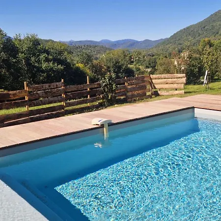 Accords Pyrenees - Vue Pyrenees - Piscine Et - Classe 4 Etoiles Casa de Férias